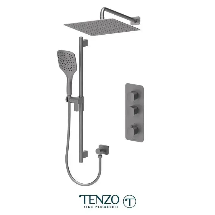 Tenzo Delano Extenza Shower Faucet 2 Functions with 12 Head Wall Mounted - DET42-20112