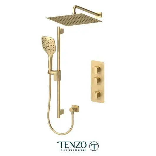 Tenzo Delano Extenza Shower Faucet 2 Functions with 12 Head Wall Mounted - DET42-20112