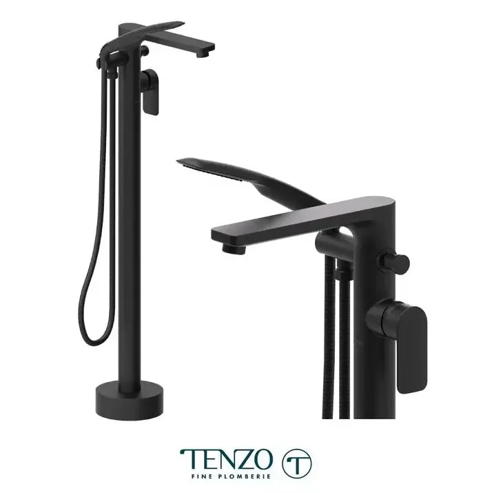 Tenzo Delano Free Standing Tub Filler Rough in Included - Plumbing Market