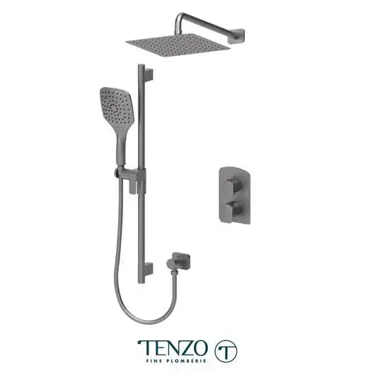 Tenzo Delano Pressure Balanced Shower kit 2 Function with 10 Inch Wall Mounted Shower head - DEPB32-20111