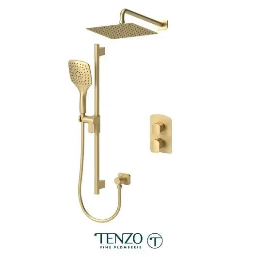 Tenzo Delano Pressure Balanced Shower kit 2 Function with 10 Inch Wall Mounted Shower head - DEPB32-20111