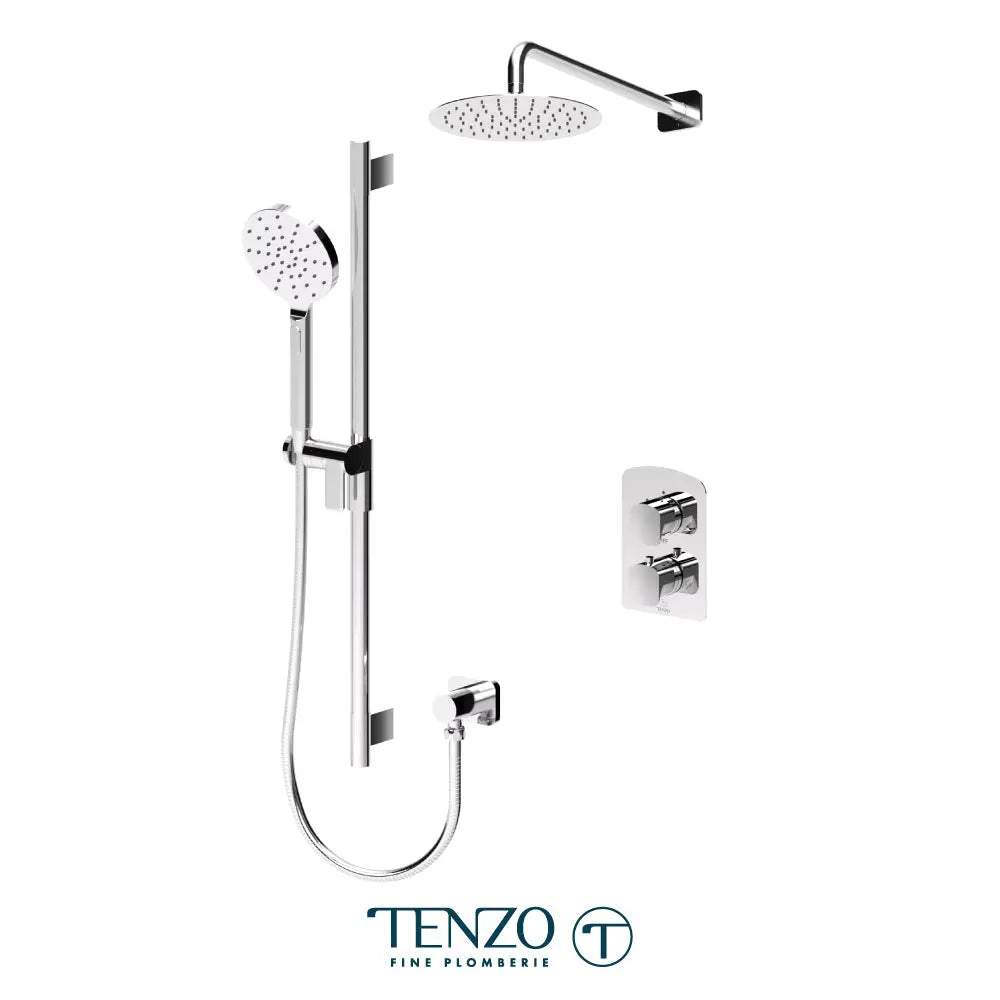 Tenzo Delano Round Shower kit 2 functions - DET32-20111R