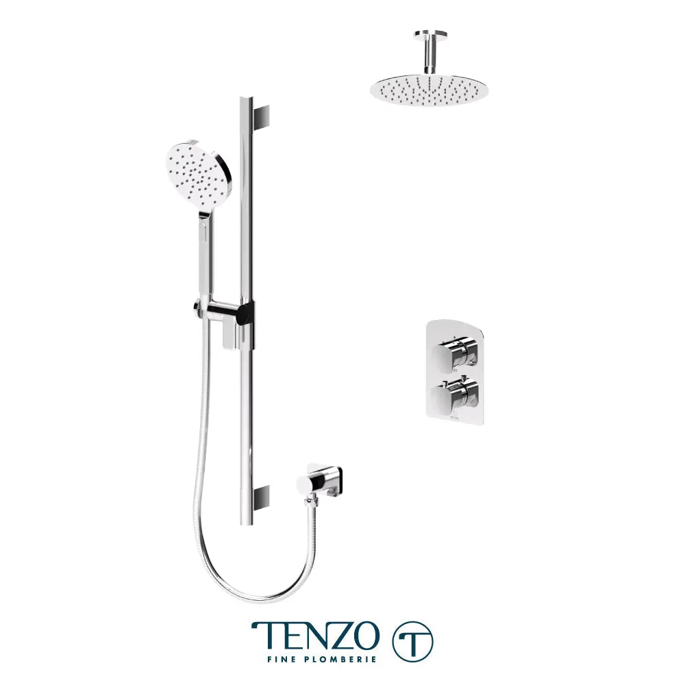 Tenzo Delano Round Shower kit 2 functions - DET32-21131R