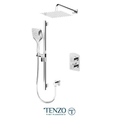 Tenzo Delano Shower Faucet 2 Functions 10 inch Shower Head DET32-20111 - Plumbing Market