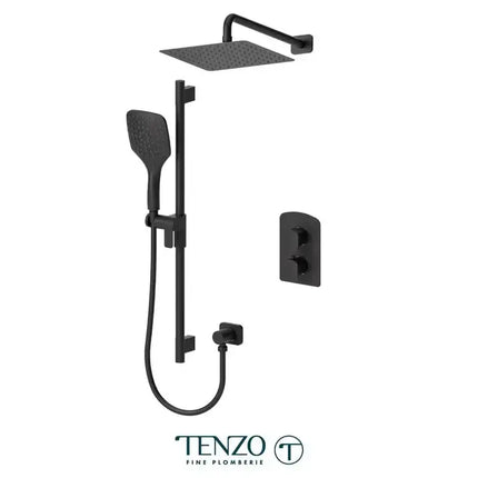 Tenzo Delano Shower Faucet 2 Functions 10 inch Shower Head DET32-20111 - Plumbing Market