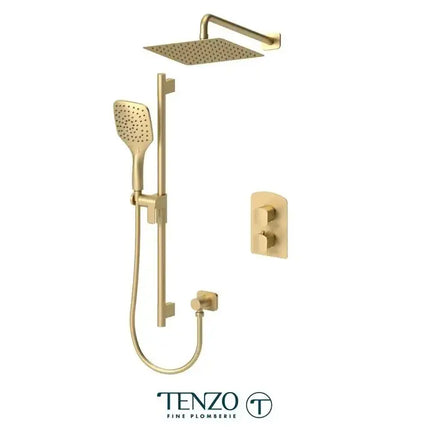 Tenzo Delano Shower Faucet 2 Functions 10 inch Shower Head DET32-20111 - Plumbing Market