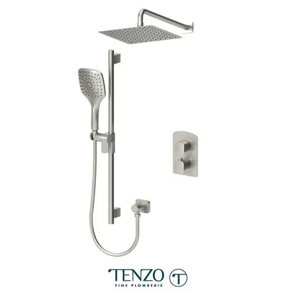 Tenzo Delano Shower Faucet 2 Functions 10 inch Shower Head DET32-20111 - Plumbing Market
