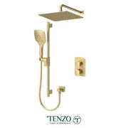 Tenzo Delano Shower Kit 2 Function Pressure Balanced with 12 Inch Wall Mounted Head - DEPB32-20112