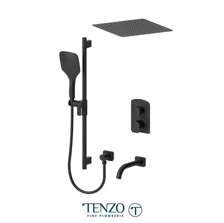 Tenzo Delano Shower kit 3 functions Recessed Showerhead DEPB33-511655 - Plumbing Market