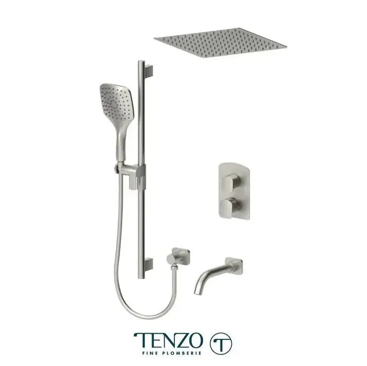 Tenzo Delano Shower kit 3 functions Recessed Showerhead DEPB33-511655 - Plumbing Market