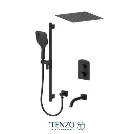 Tenzo Delano Shower kit 3 functions Thermostatic DET33-511655 - Plumbing Market