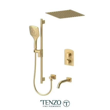 Tenzo Delano Shower kit 3 functions Thermostatic DET33-511655 - Plumbing Market