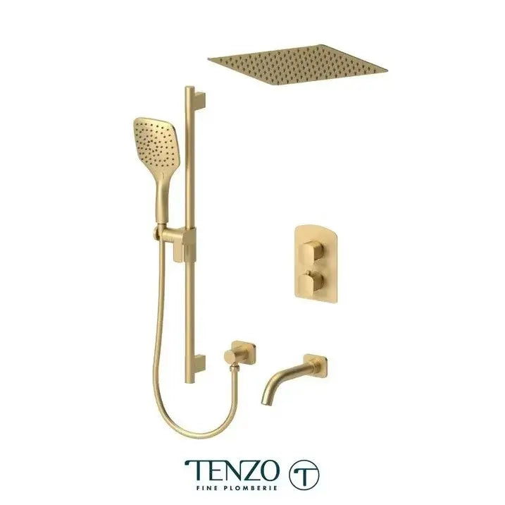 Tenzo Delano Shower kit 3 functions Thermostatic DET33-511655 - Plumbing Market