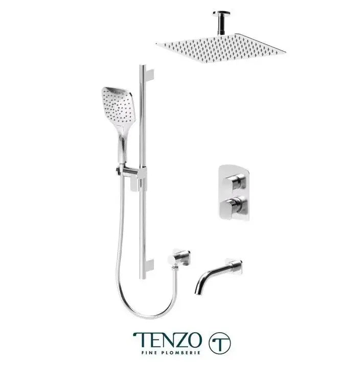 Tenzo Delano Shower kit 3 functions pressure balanced DEPB33-511325 - Plumbing Market