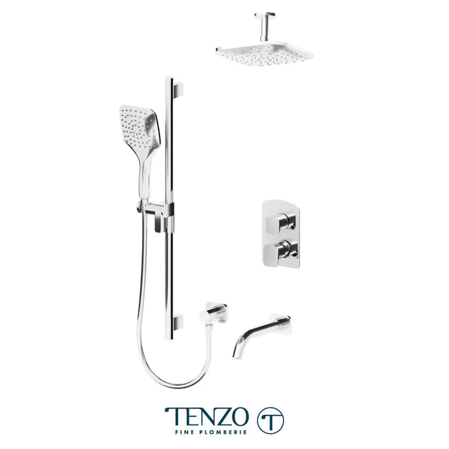 Tenzo Delano Shower kit Pressure balanced 3 functions DEPB33-511345 - Plumbing Market