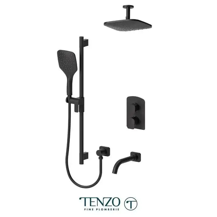 Tenzo Delano Shower kit Pressure balanced 3 functions DEPB33-511345 - Plumbing Market