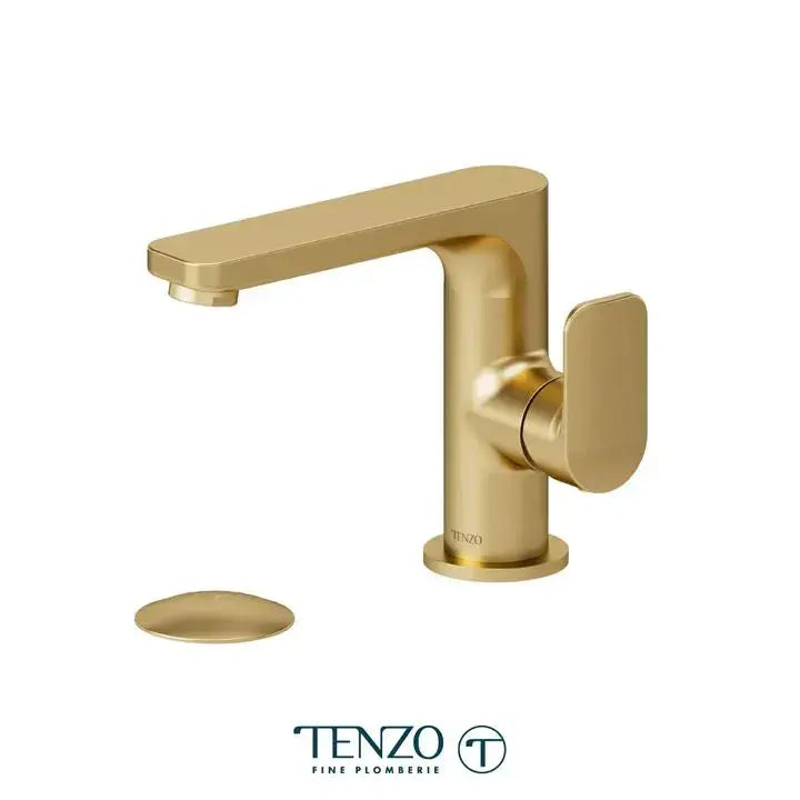 Tenzo Delano Side Handle Single hole lavatory faucet with drain