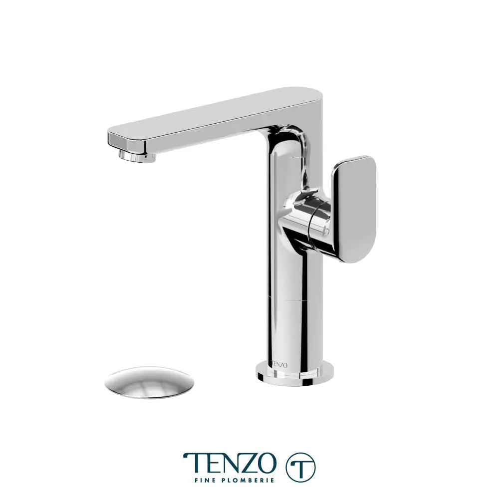 Tenzo Delano Tall single hole lavatory faucet with drain - DE10M-P