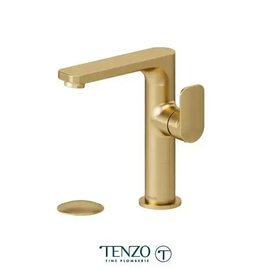 Tenzo Delano Tall single hole lavatory faucet with drain - DE10M-P