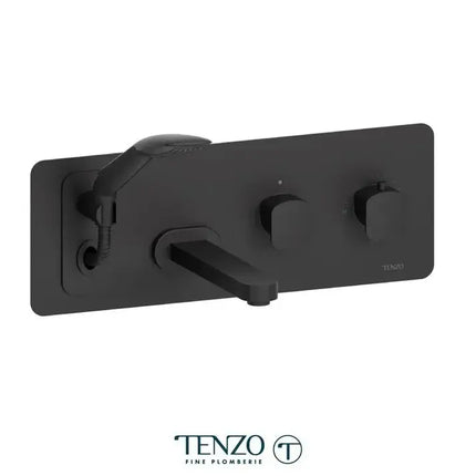 Tenzo Delano Wall Mount Tub Filler With Retractable Hose - Plumbing Market