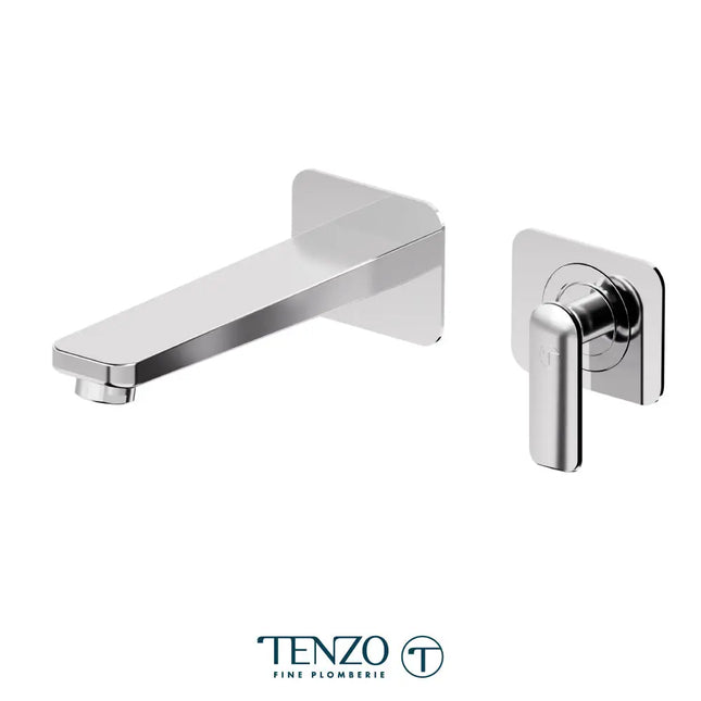 Tenzo Delano Wall mount Bathroom Faucet With Drain DE14 - Plumbing Market