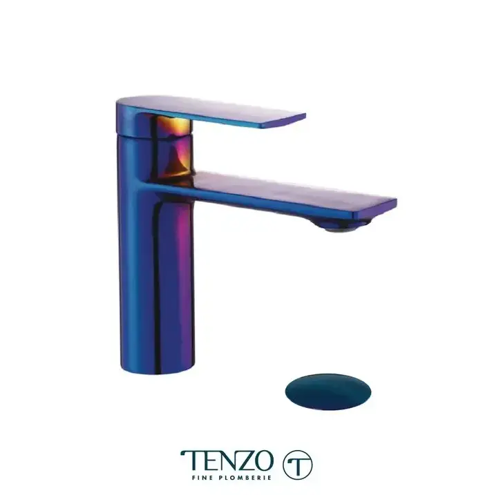 Tenzo Glam Single Hole Bathroom Faucet With Pop up Drain - Plumbing Market
