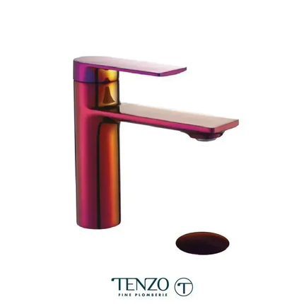 Tenzo Glam Single Hole Bathroom Faucet With Pop up Drain - Plumbing Market