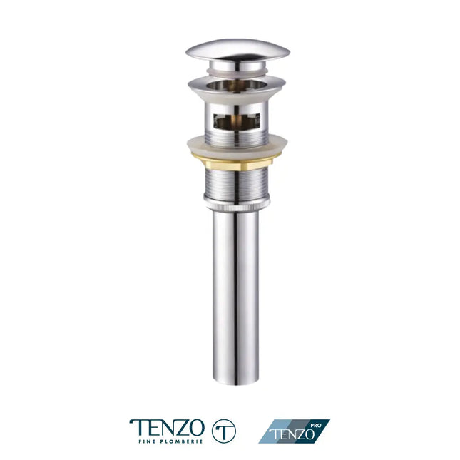 Tenzo Lavatory Pop Up Drain with Overflow DR-OF-01 - Plumbing Market