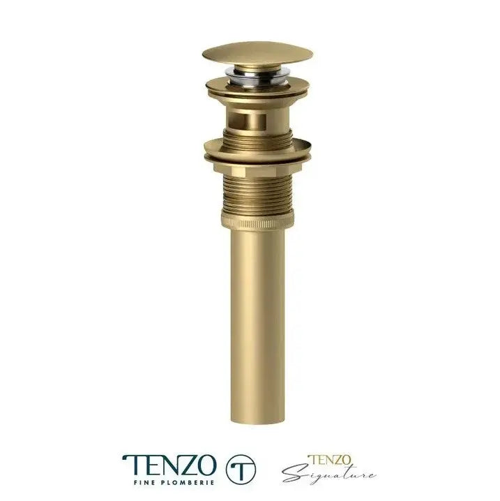 Tenzo Lavatory Pop Up Drain with Overflow DR-OF-01 - Plumbing Market