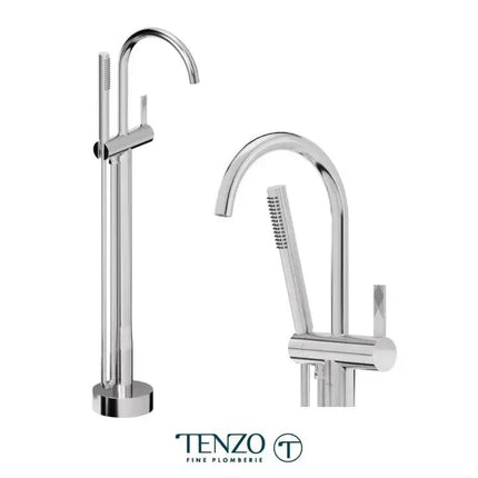 Tenzo Paloma Freestanding Tub Filler PAL52 - Plumbing Market