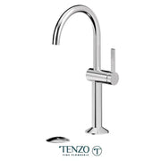 Tenzo Paloma Tall Single Hole Lavatory Faucet with Drain - Plumbing Market