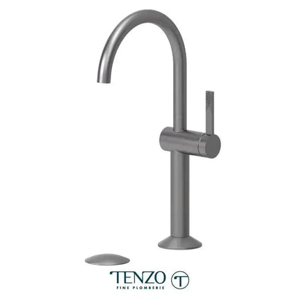 Tenzo Paloma Tall Single Hole Lavatory Faucet with Drain - Plumbing Market