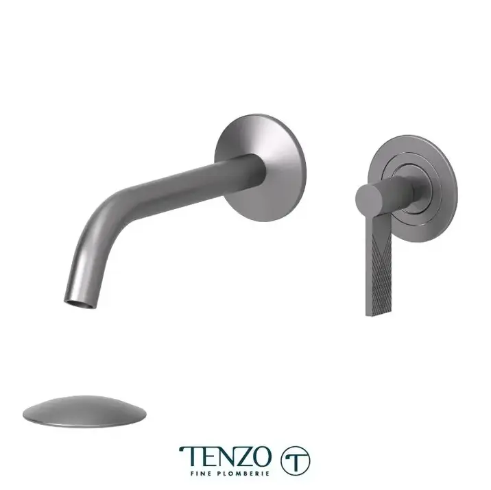 Tenzo Paloma Wall Mount Bathroom Faucet With Drain PAL14 - Plumbing Market