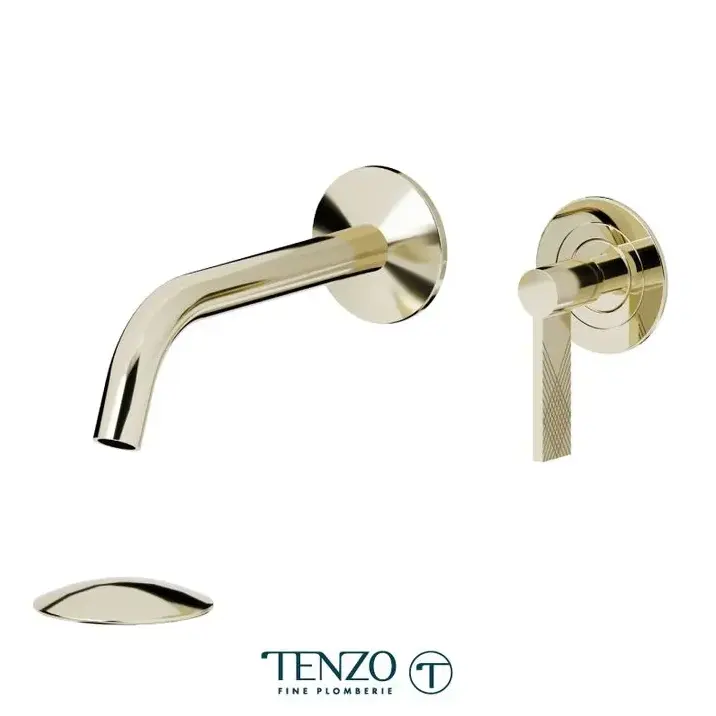 Tenzo Paloma Wall Mount Bathroom Faucet With Drain PAL14 - Plumbing Market