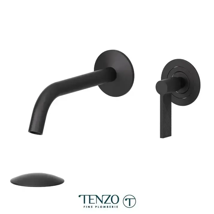 Tenzo Paloma Wall Mount Bathroom Faucet With Drain PAL14 - Plumbing Market
