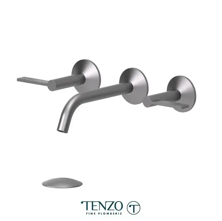 Tenzo Paloma Widespread Wall Mount Bathroom Faucet PAL16 - Plumbing Market