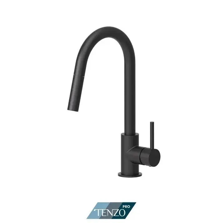 Tenzo Pro ECHO Single-handle kitchen faucet with pull-out Spray - Plumbing Market