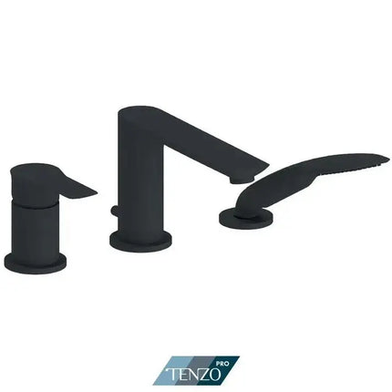 Tenzo Pro Galia Deck Mount 3 pcs Tub Filler GA35-PB - Plumbing Market