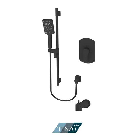 Tenzo Pro Galia Shower Kit 1 Function Pressure Balance Chrome GAPB21-1102 - Plumbing Market