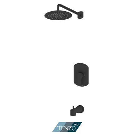 Tenzo Pro Galia Shower Kit 1 Function Pressure Balance Chrome GAPB21-R0132 - Plumbing Market