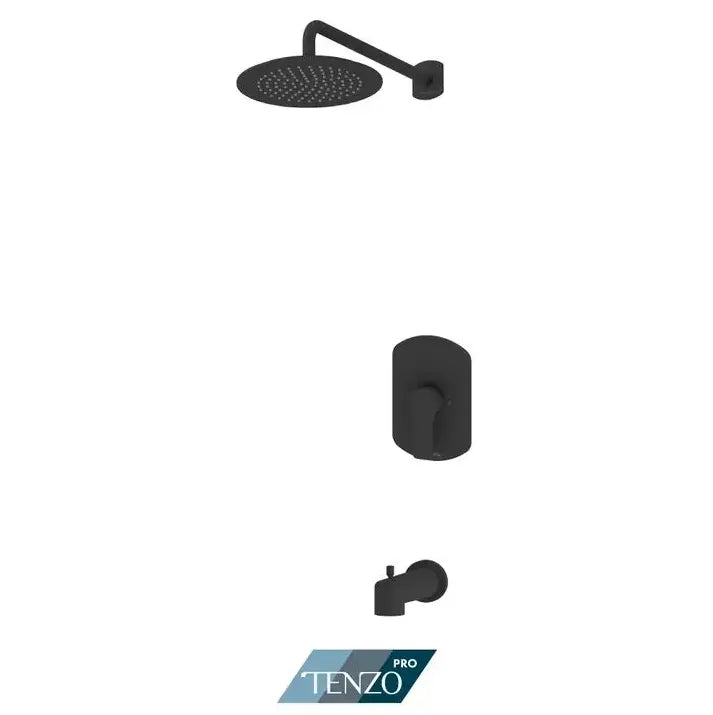 Tenzo Pro Galia Shower Kit 1 Function Pressure Balance Chrome GAPB21-R0132 - Plumbing Market