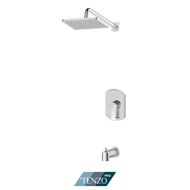 Tenzo Pro Galia Shower Kit 1 Function Pressure Balance GAPB21-0132 - Plumbing Market
