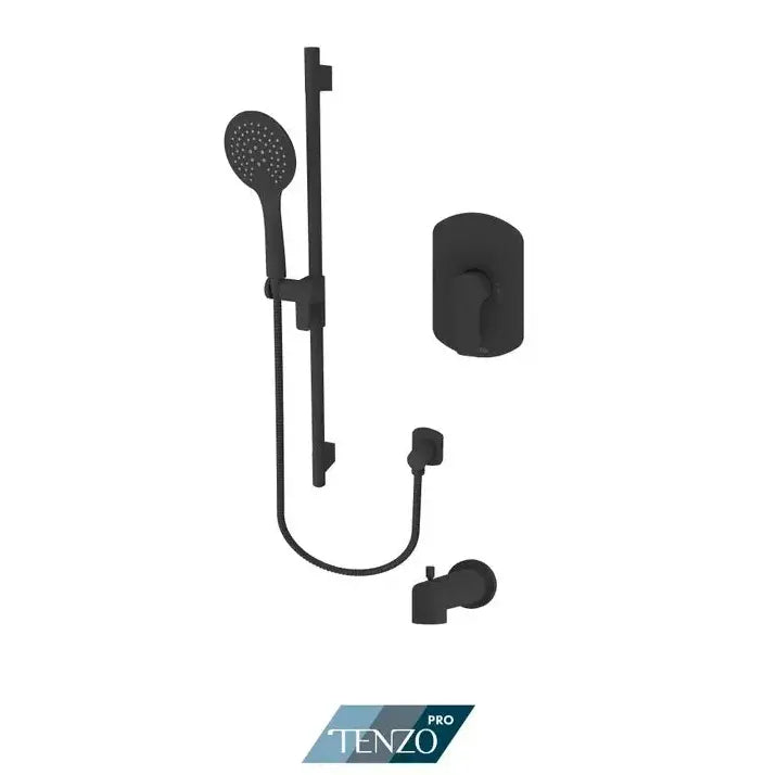 Tenzo Pro Galia Shower Kit 1 Function Pressure Balanced Chrome GAPB21-R1102 - Plumbing Market