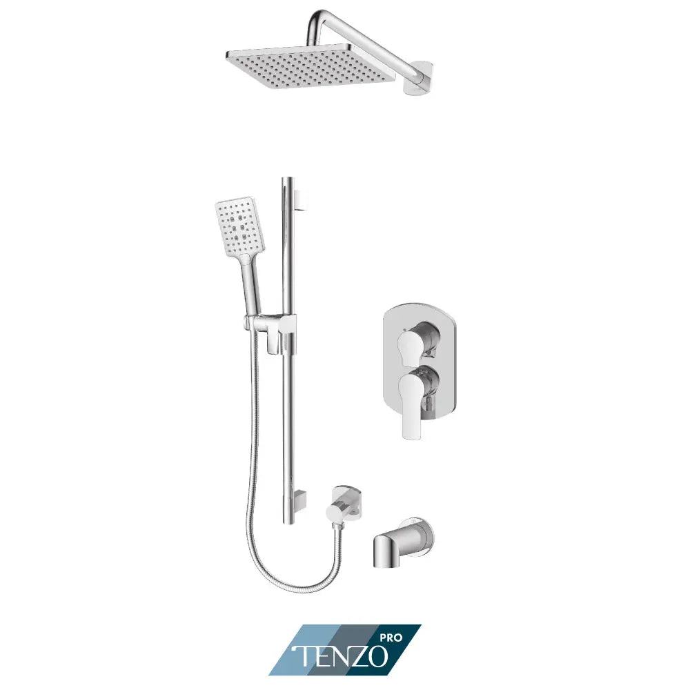 Tenzo Pro Galia Shower Kit 2 & 3 functions pressure balanced GAPB23-1131 - Plumbing Market
