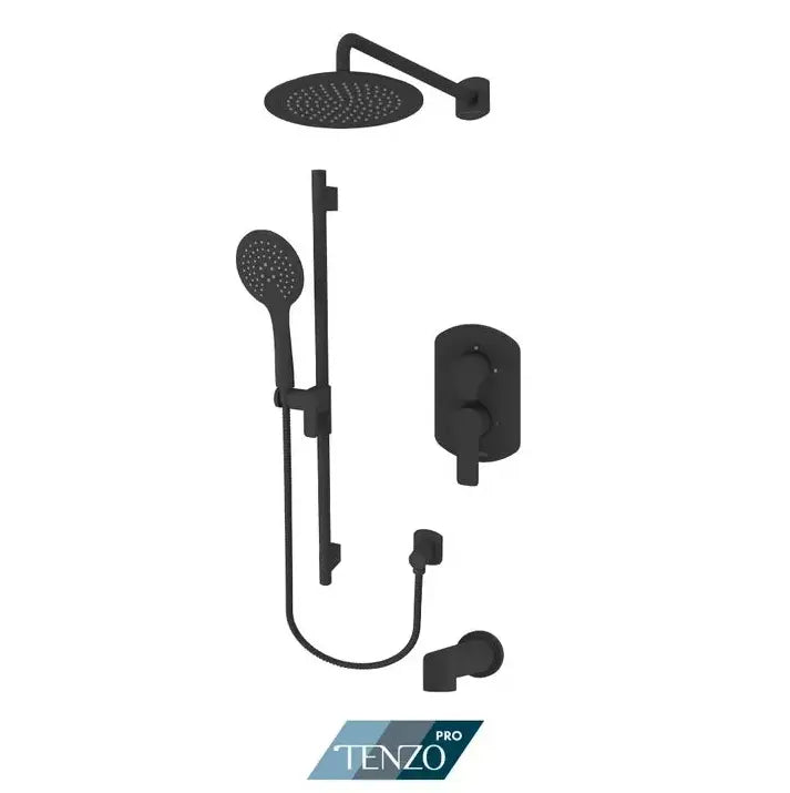 Tenzo Pro Galia Shower Kit 2 & 3 functions pressure balanced GAPB23-R1131 - Plumbing Market