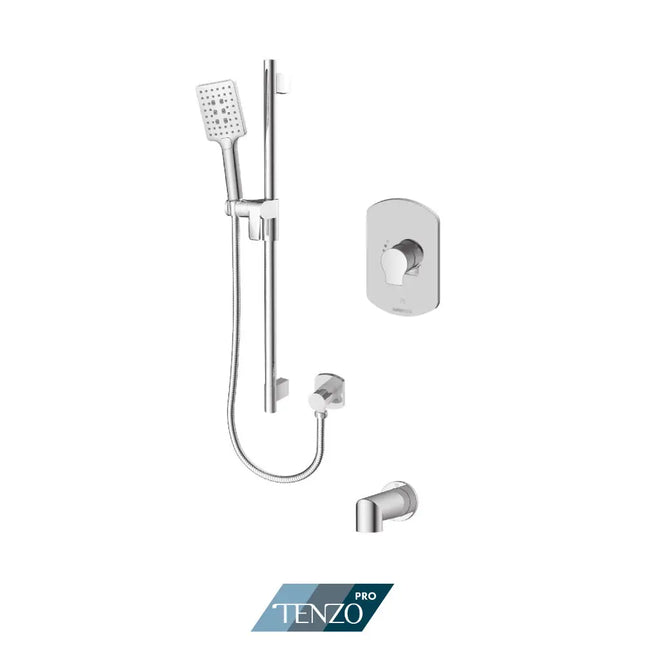 Tenzo Pro Galia Shower Kit 2 rotary functions pressure balanced GAPB22R-1102 - Plumbing Market