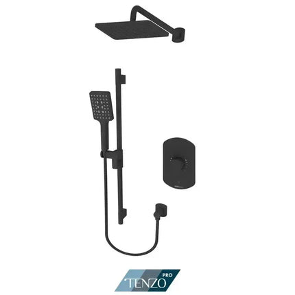 Tenzo Pro Galia Shower Kit 2 rotary functions pressure balanced GAPB22R-1130 - Plumbing Market