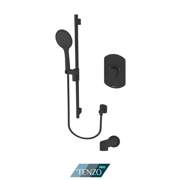Tenzo Pro Galia Shower Kit 2 rotary functions pressure balanced GAPB22R-R1102 - Plumbing Market