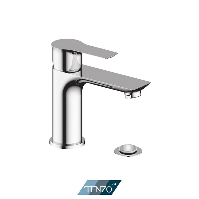 Tenzo Pro Galia Single Hole Lavatory Faucet with Drain GA11-P - Plumbing Market