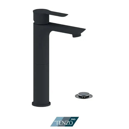Tenzo Pro Galia Single Hole Tall Lavatory Faucet with drain GA12H-P - Plumbing Market